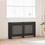 vidaXL Radiatorombouw 152x19x81,5 cm MDF zwart, Verzenden, Nieuw