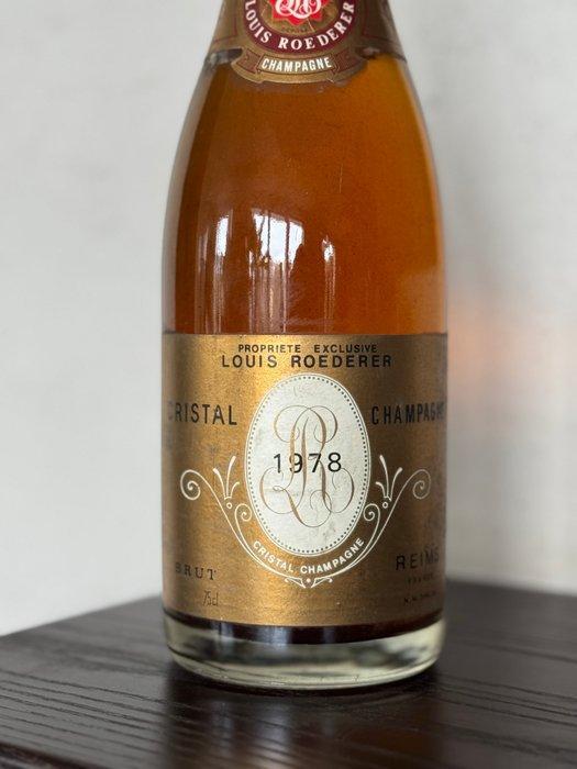 1978 Louis Roederer, Cristal - Champagne Brut, Champagne, Collections, Vins