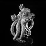 Buitengewone hyperrealistische zilveren armband - Octopus -, Nieuw