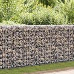 vidaXL Schanskorfmuur met deksels 60x50x150 cm, Tuin en Terras, Verzenden, Nieuw