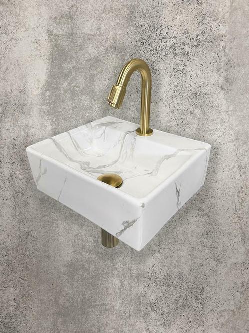 One Pack Leto fontein 335x290x115 Carrara, Bricolage & Construction, Sanitaire, Enlèvement ou Envoi
