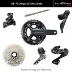 Ultegra R8170 DI2 Disc Groep Incl. gratis powermeter, Fietsen en Brommers, Racefiets, Nieuw, Ophalen of Verzenden, Derailleur of Ketting