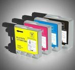 Huismerk Brother DCP-J925DW inktcartridges LC-1240 set 4 ..., Verzenden, Nieuw
