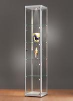 *TIP*  Luxe vitrinekast aluminium 40 cm met verstelbaar hal, Zakelijke goederen, Ophalen of Verzenden