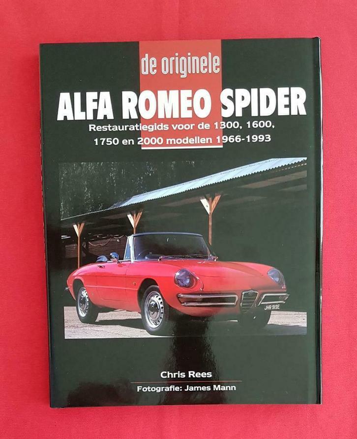 Alfa Romeo Spider 1966-1993, de originele, Boeken, Auto's | Boeken, Alfa Romeo, Nieuw, Verzenden