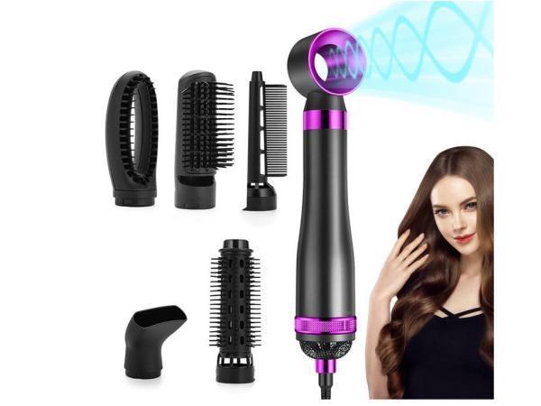 Veiling - Ronde borstelföhn met warme lucht en 800 W, Handtassen en Accessoires, Uiterlijk | Haarverzorging, Gebruikt