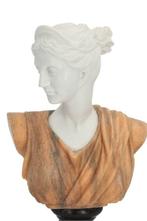 sculptuur, Classical Bust - 30 cm - Marmer, Antiek en Kunst