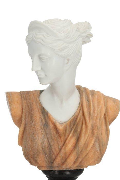 sculptuur, Classical Bust - 30 cm - Marmer, Antiek en Kunst, Curiosa en Brocante