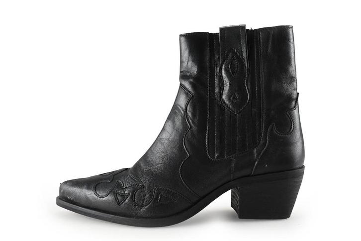 Manfield Cowboy laarzen in maat 40 Zwart | 5% extra korting, Kleding | Dames, Schoenen, Zwart, Gedragen, Verzenden