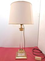 Staande lamp - plexiglas, Messing, Antiek en Kunst