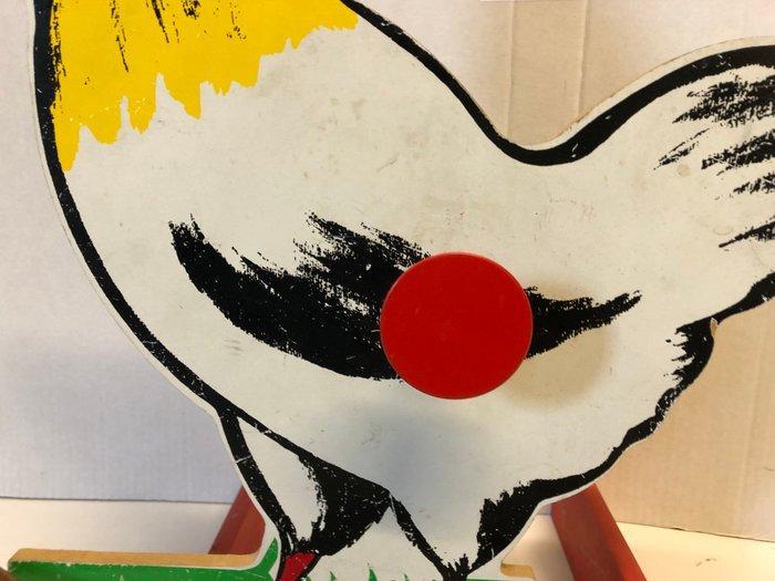 Eureka - Jouet Cible poule Eureka - 1940-1950 - France, Antiek en Kunst, Antiek | Speelgoed