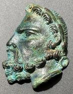 Grec ancien, hellénistique Bronze Plaque exclusive et