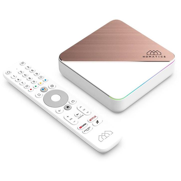 Homatics Box R 4K Plus TV Box - Netflix certified - 4 GB / 1, Audio, Tv en Foto, Televisies, Ophalen of Verzenden