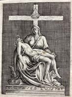 Jacques Callot (1592-1635) - The Pietà of Michelangelo, Antiek en Kunst