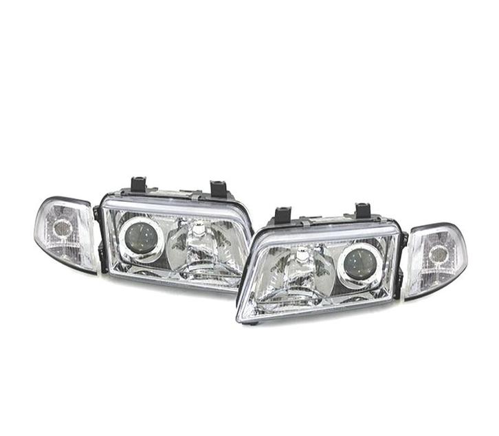 PHARES XENON AUDI A4 B5 94-01 FOND CHROMÉ, Autos : Pièces & Accessoires, Éclairage, Envoi
