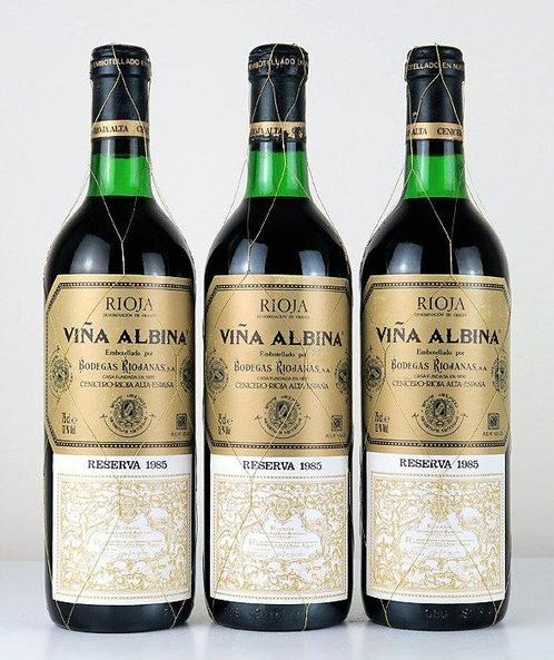 1985 Bodegas Riojanas, Viña Albina Millenium Edition -, Collections, Vins