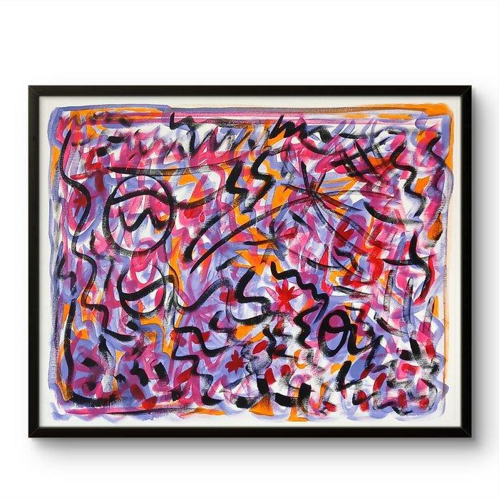 Sergio Romero - Abstracción Energética 104-XL, Antiek en Kunst, Kunst | Schilderijen | Modern