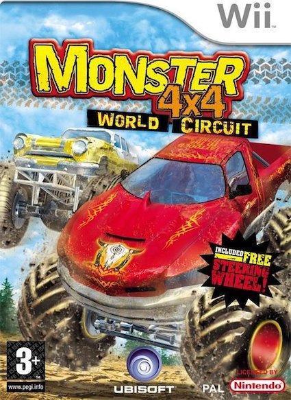 Monster 4x4 World Circuit (Wii Games) (Nintendo Wii), Games en Spelcomputers, Games | Nintendo Wii, Zo goed als nieuw, Ophalen of Verzenden