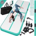 KESSER® Gymnastiekmat Opblaasbare Airtrack - Sportmat - Mint, Verzenden, Nieuw