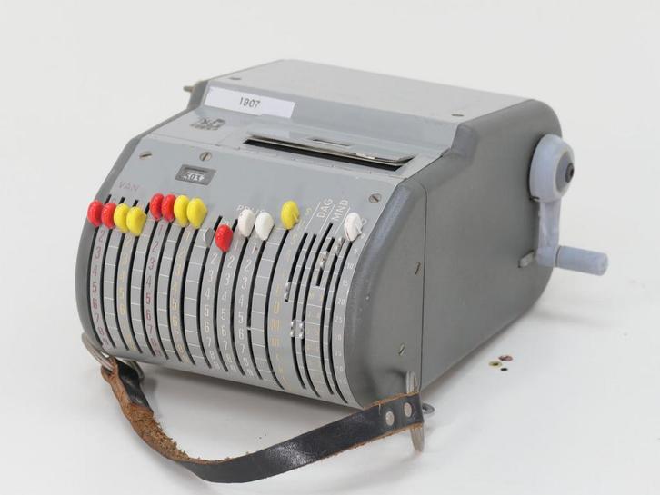 Beckson NZH kaartjes automaat (e 1:1, Spoorwegen 1:1), Verzamelen, Spoorwegen en Tram, Gebruikt, Ophalen of Verzenden