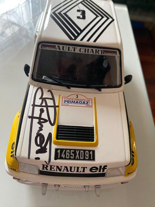 1:18 - Model raceauto - Renault 5 Turbo SIGNED RAGNOTTI, Hobby en Vrije tijd, Modelauto's | 1:5 tot 1:12