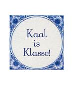 Delfts Blauw Tegel Kaal 14,5cm, Verzenden, Nieuw