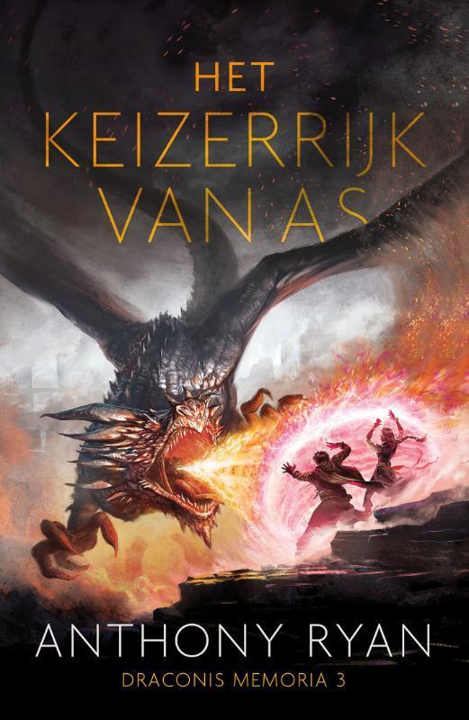 Het keizerrijk van as / Draconis Memoria / 3 9789024583492, Boeken, Fantasy, Zo goed als nieuw, Verzenden