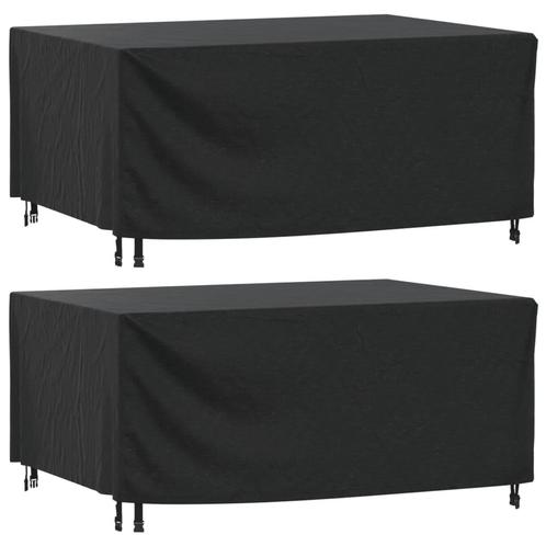 vidaXL Tuinmeubelhoezen 2 st waterdicht 420D 172x113x73 cm, Tuin en Terras, Tuinmeubel-accessoires, Nieuw, Verzenden