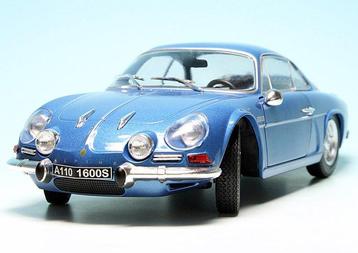 Renault Alpine A110 1600S (Bleu) 1/18 Bburago - Maquette voiture - Maquette  miniature