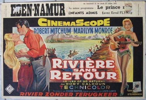 Marilyn Monroe / Otto Preminger - River of no return (1954), Verzamelen, Film en Tv