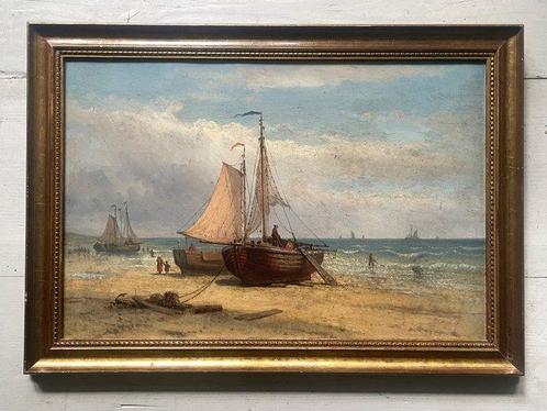 Petrus Paulus Schiedges (1813–1876), Kring van - Botter op, Antiek en Kunst, Kunst | Schilderijen | Klassiek