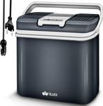 tillvex Elektrische koelbox, 24 liter, mini-koelkast 230 V e, Verzenden, Nieuw