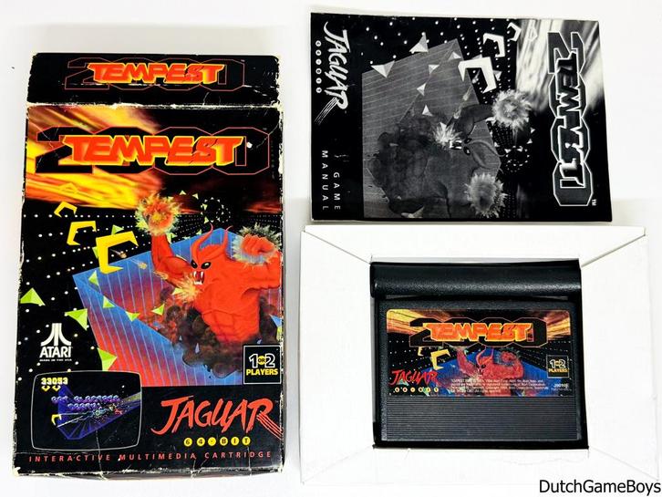 Atari Jaguar - Tempest 2000, Games en Spelcomputers, Spelcomputers | Atari, Gebruikt, Verzenden