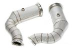 Downpipe with cat + heat shield Porsche Cayenne Turbo 9YA, Autos : Divers, Tuning & Styling, Verzenden