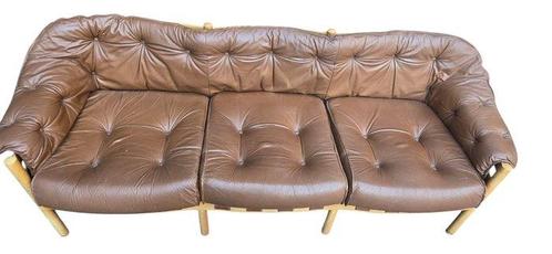 Coja - Sven Ellekaer - Sofa - Leder, Antiek en Kunst, Antiek | Meubels | Stoelen en Sofa's