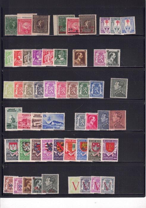 België 1920/1964 - Verzameling vanaf OBP 179/181, alles zeer, Postzegels en Munten, Postzegels | Europa | België