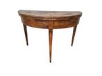 Tafel - Hout - Mezzaluna Salvaspazio, Antiek en Kunst