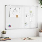 vidaXL Whiteboard magnetisch 100x60x1,7 cm aluminium, Verzenden