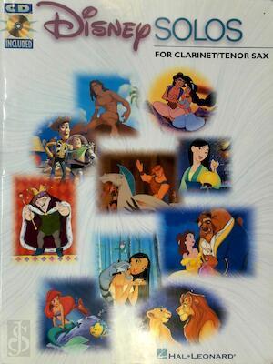 Disney Solos for Clarinet/Tenor Sax (score), Livres, Langue | Langues Autre, Envoi