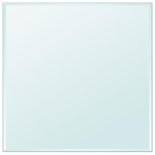 Glazen Tafelblad 80x80cm - - Tweede Kansje - 35% Korting!, Huis en Inrichting, Tafelonderdelen, 50 tot 100 cm, Tafelblad, 50 tot 100 cm