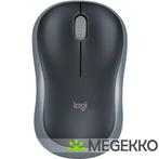 Logitech Mouse M185 Zwart/Grijs, Computers en Software, Nieuw, Verzenden