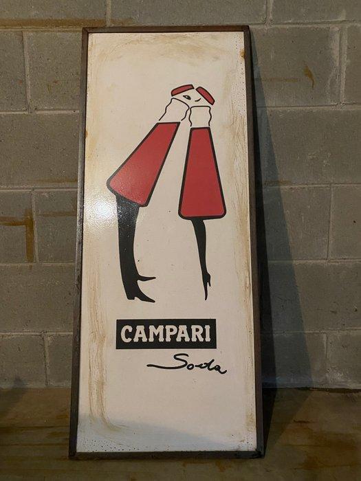 campari spa - campari - Wandbord - IJzer, Antiek en Kunst, Curiosa en Brocante