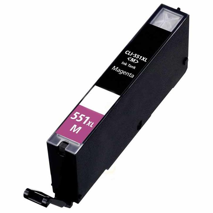 Huis-Merk  CANON  CLI-551 XL Magenta 14ml + Chip 247Print, Informatique & Logiciels, Fournitures d'imprimante, Envoi