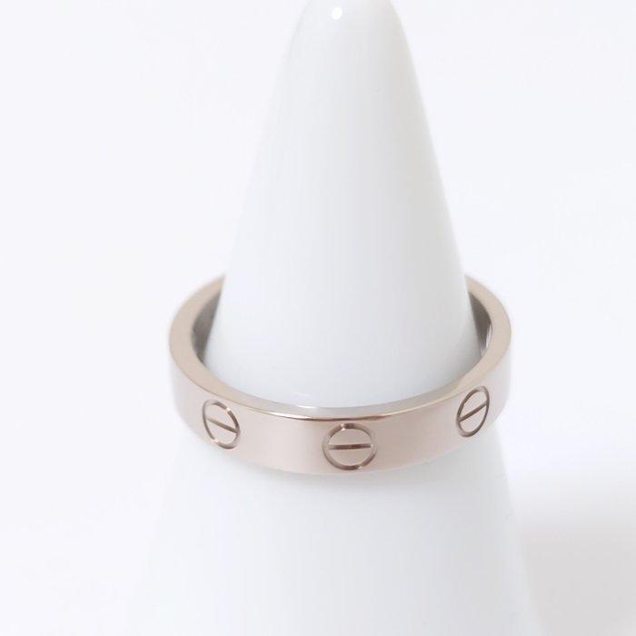 Cartier - Bague - Love - 18 carats Or blanc, Handtassen en Accessoires, Ringen