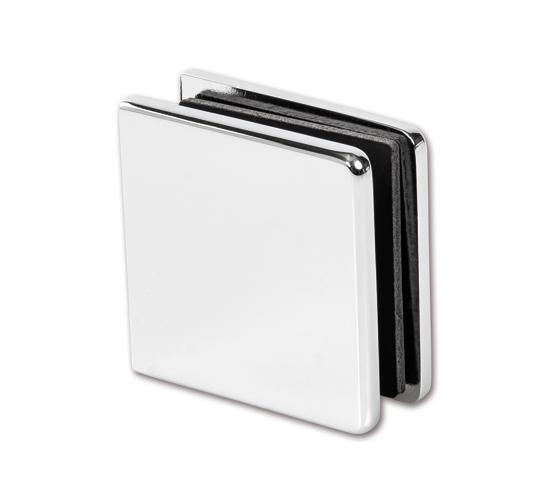 Granada klembevestiging glas/wand 90° - RVS, Huis en Inrichting, Badkamer | Complete badkamers, Nieuw, Verzenden