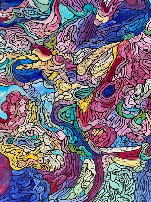 Roger Haus - Cats Mind II - XL (PLEASE READ THE, Antiek en Kunst, Kunst | Designobjecten