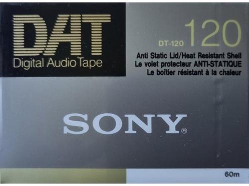 Veiling - Sony DAT 120 Digital Audio Tape DT-120, Cd's en Dvd's, Cassettebandjes, Gebruikt