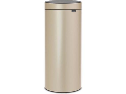 Brabantia Touch Bin Prullenbak - 30 liter - Metallic Gold, Huis en Inrichting, Woonaccessoires | Overige, Zo goed als nieuw, Verzenden