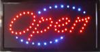 OPEN LED bord lamp verlichting lichtbak reclamebord #C5, Maison & Meubles, Verzenden