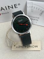 Mondaine - Classic Green - Sans Prix de Réserve -, Handtassen en Accessoires, Horloges | Heren, Nieuw
